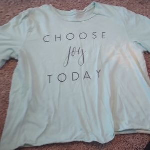 Choose Joy Today Crop Top